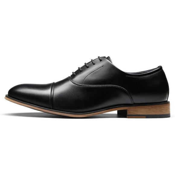 Men\'s Black Oxfords Formal Dress Shoes main image 6
